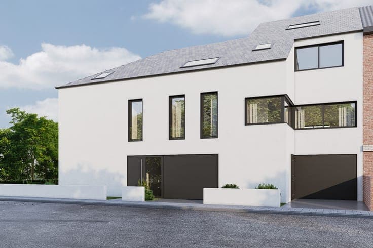 2 Semi-detached house with garage and garden–Shell completed