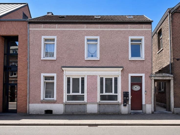 Namur : Maison 2 façades avec permis pour 2 appartements
