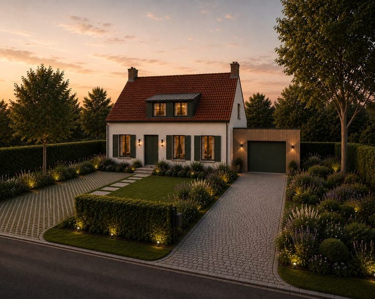 House with a rural character, for renovation or rebuilding.