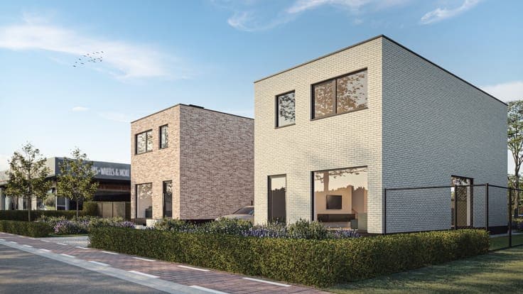 Afgewerkte energiepositieve (EPC -18) nieuwbouwwoning