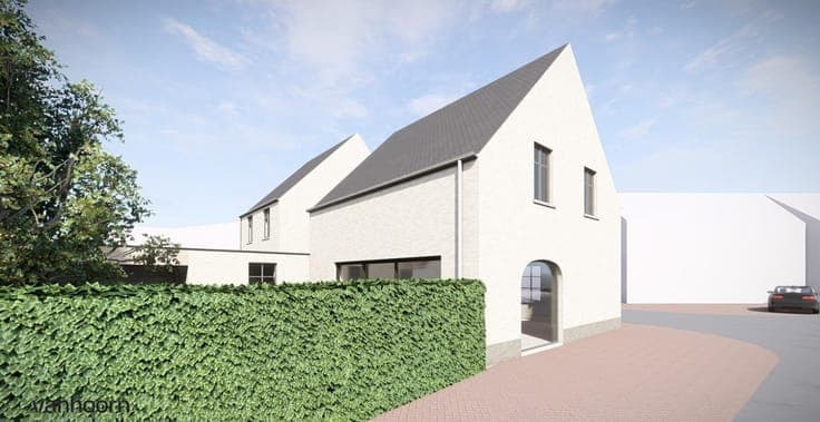 Halfopen nieuwbouwwoning met 3 slpk, garage en tuin