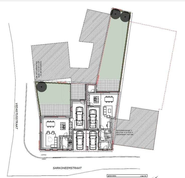 Halfopen nieuwbouwwoning met 3 slpk, garage en tuin