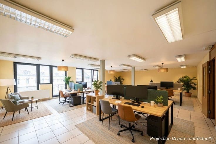 A magnificent office building in the heart of Bouillon