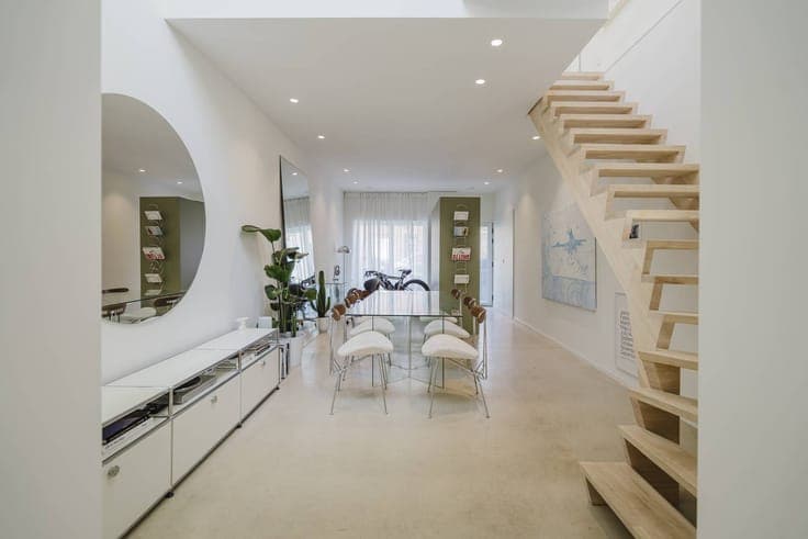 Architectural city home with minimalist flair