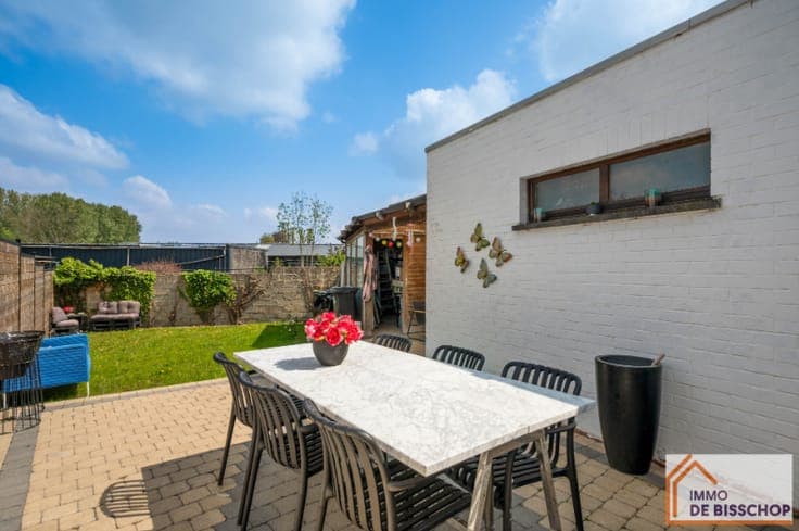 Gezellige woning met 3 slaapkamers en zongerichte tuin
