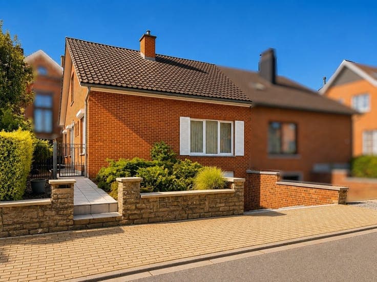 Jolie maison 3 façades avec garage et jardin