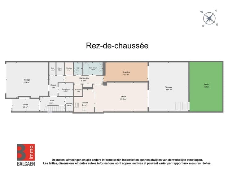 JETTE: investment property - 4 residential units + garage