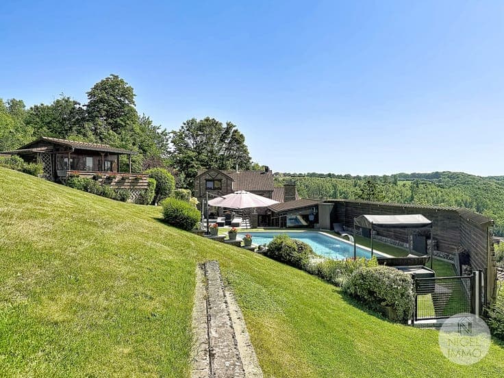 🐎 Domaine 1,06 ha · villa, piscine & chevaux, Peb: C🌳