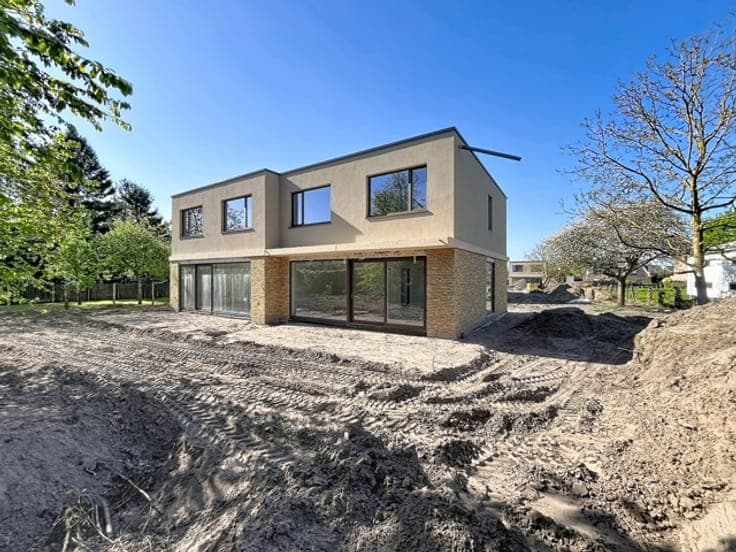 Semi-detached new-build house with 3 bedrooms, near Wetteren
