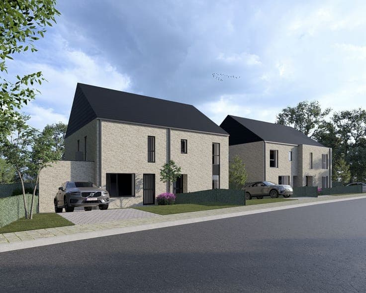 Contemporary New Homes in Lubbeek