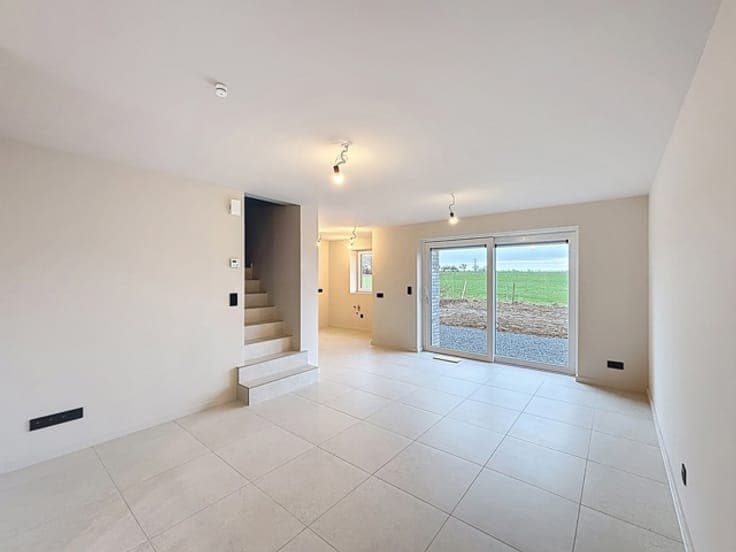 Superb new house with garage near Durbuy