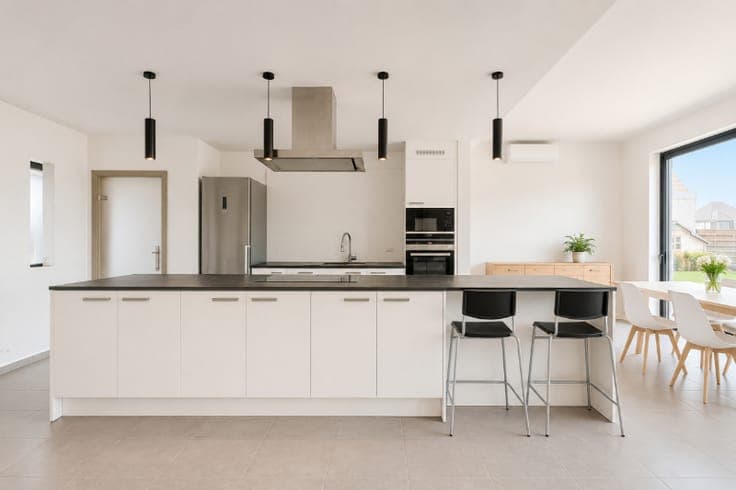 Prachtige ruime moderne gezinswoning met 3 slaapkamers, g...