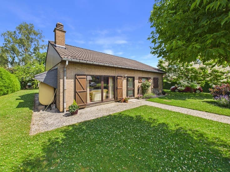 Maison de plain-pied 2 chambres avec 10 ares de jardin