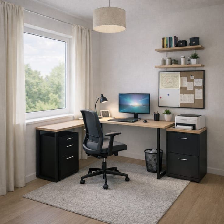 Woning met 3 slaapkamers, aparte bureau & dressing!