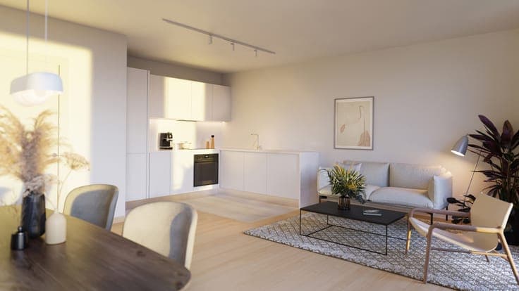 MAGNIFICENT NEW-BUILD HOUSE IN AN INNER COURTYARD