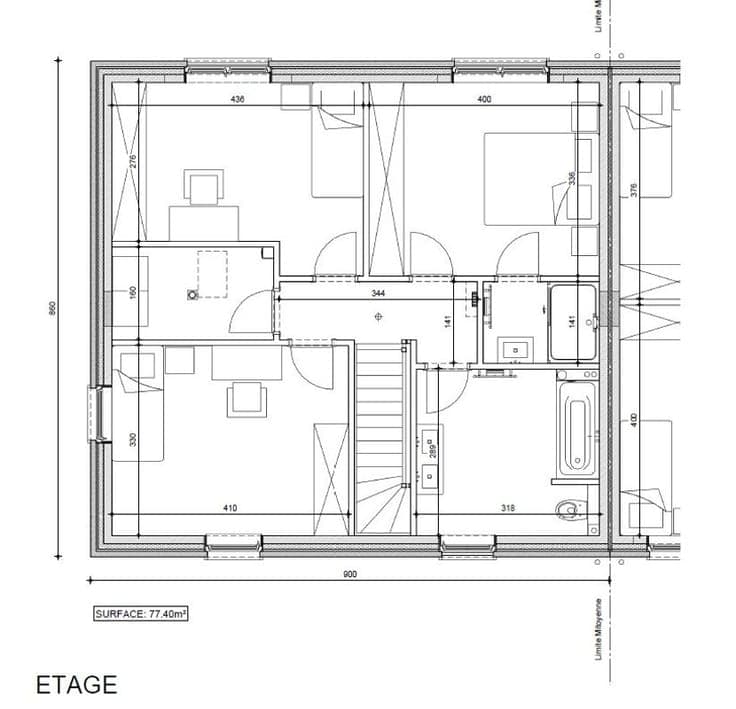 Maison prête à vivre LOT n° 1 (indiv)