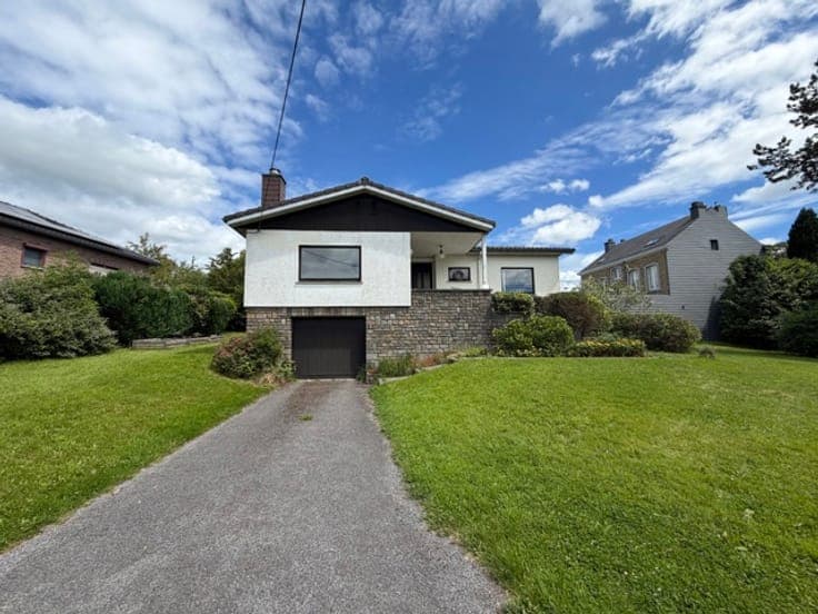 BUNGALOW 3 CHAMBRES + CAVES ET GARAGE A VENDRE A SPRIMONT