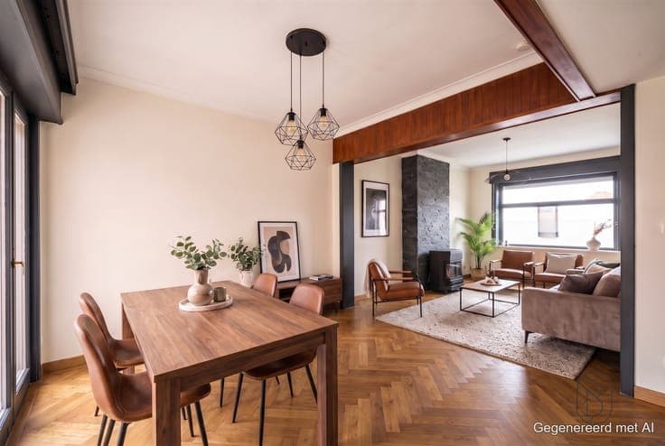 A home in need of renovation with 3 bedrooms, a city garden,