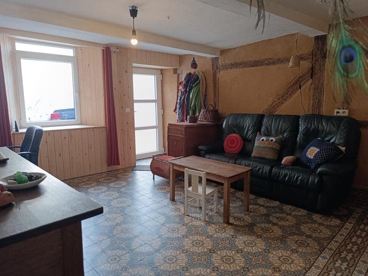 Charming stone house in Treignes with a garden and workshop
