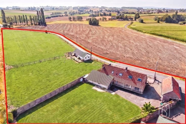 Farmhouse with horse stables and pasture in Anzegem on a 9,9