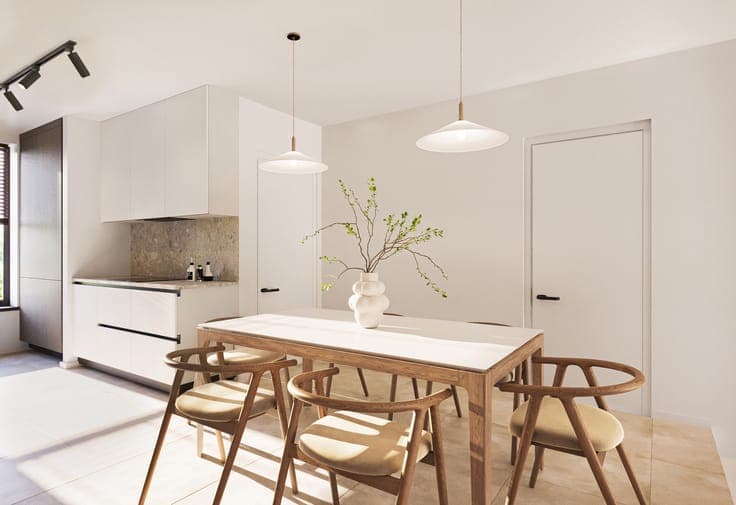 New project De Stip residential area of future Gentbrugge