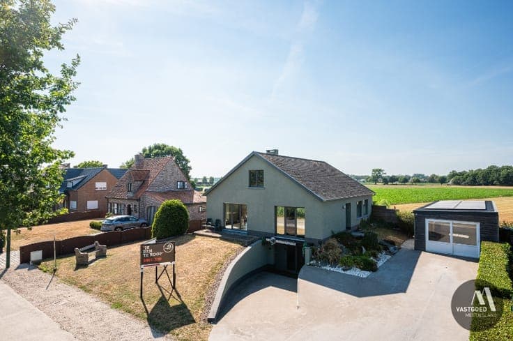 Wonen in alle rust, omringd door verzichten op 817m²