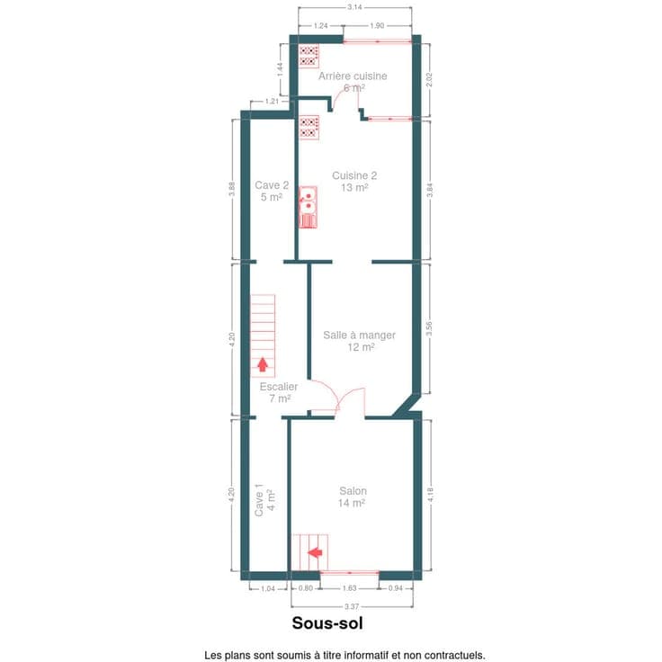 Large 4-bedroom house with courtyard and terrace