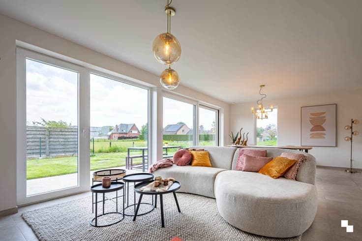 Halfopen nieuwbouwwoning in Wielsbeke