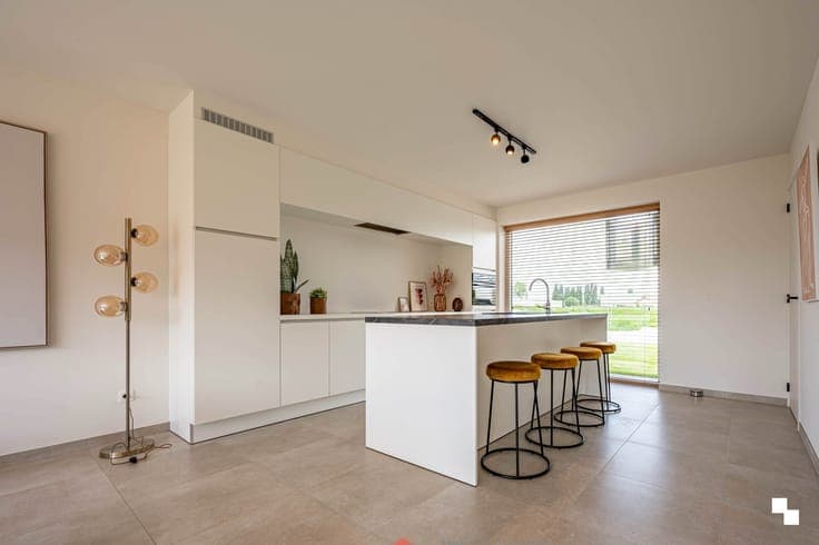 Halfopen nieuwbouwwoning in Wielsbeke