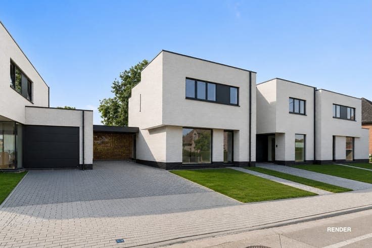 BEN new-build home, 3 beds (145 m²) in Denderhoutem