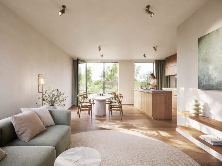 Closed new-build house with garden - 6% VAT possible