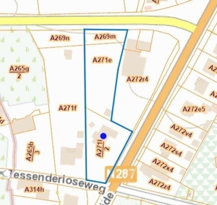 Gelijkvloerse instapklare woning met grote tuin op ca. 39a