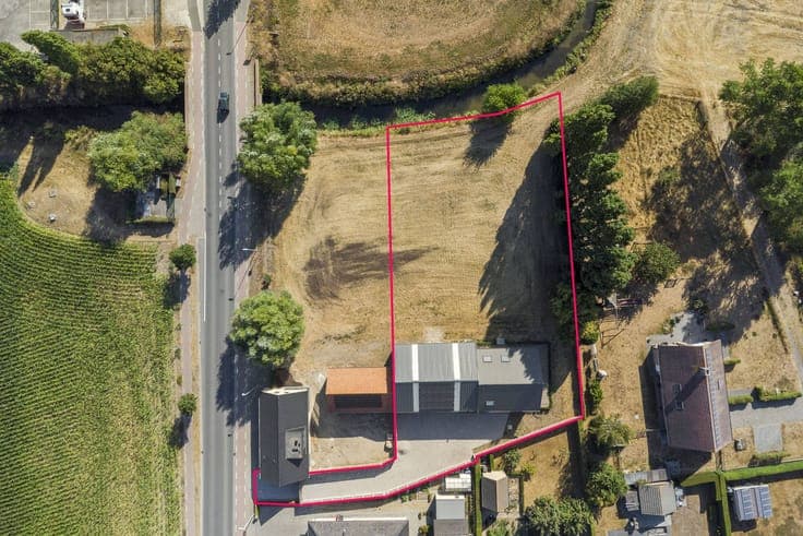Newly built house with shed and meadow for sale in Westvlete