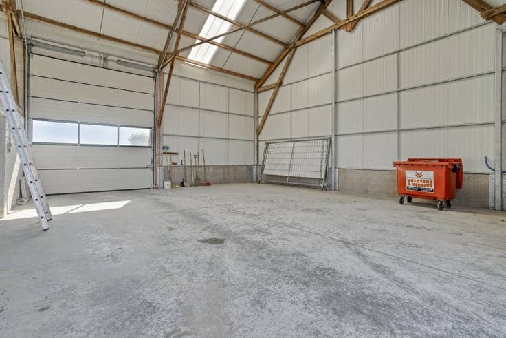 Newly built house with shed and meadow for sale in Westvlete
