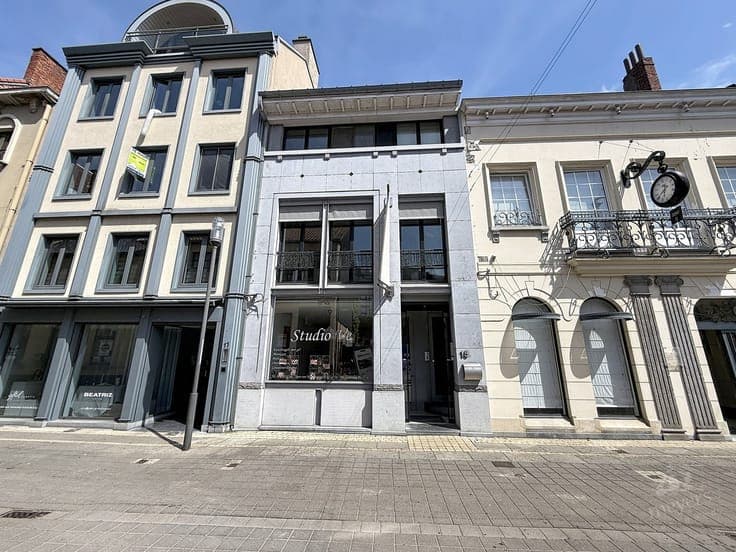 Ruim triplex-appartement met terras en afzonderlijk hande...