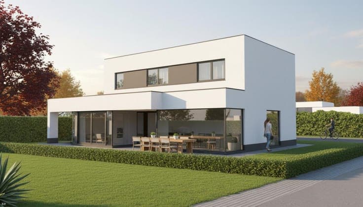 Nieuw te bouwen open bebouwing te Dendermonde