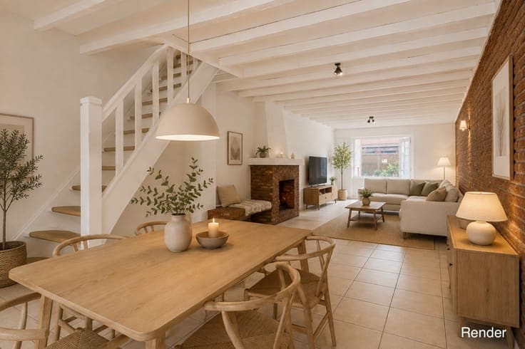 House to renovate with garden for sale in Lokeren