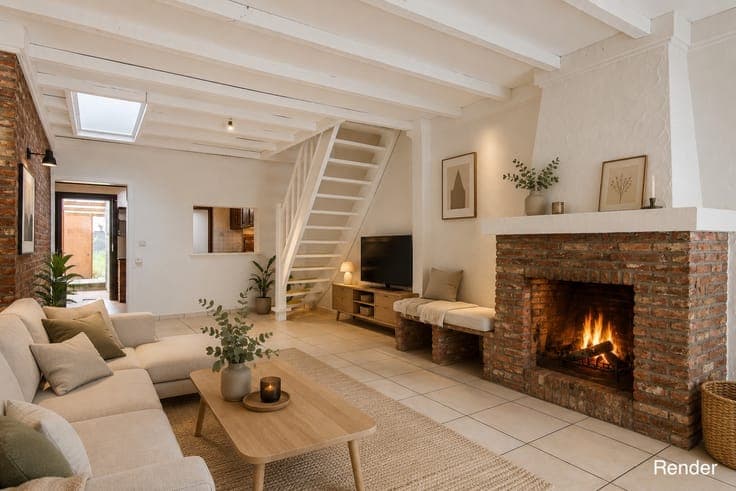 House to renovate with garden for sale in Lokeren