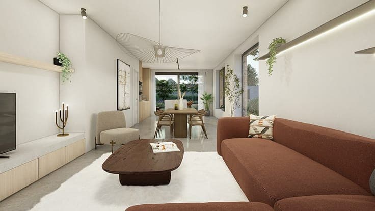 New-build homes with 3 or 4 bedrooms in the heart of Kastel