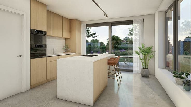 New-build homes with 3 or 4 bedrooms in the heart of Kastel