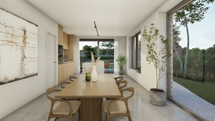 New-build homes with 3 or 4 bedrooms in the heart of Kastel