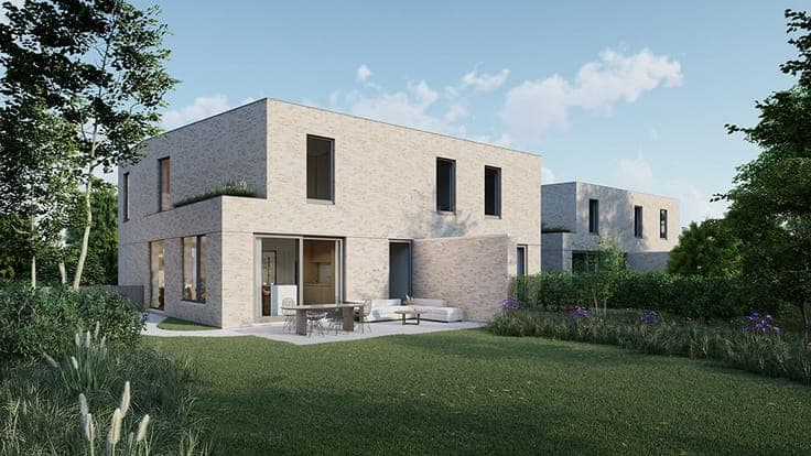 New-build homes with 3 or 4 bedrooms in the heart of Kastel