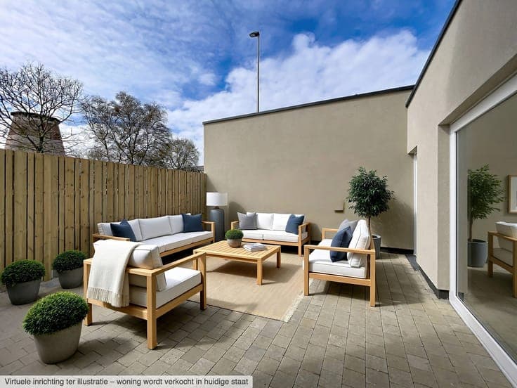 Completely renovated house with large terrace in Zwijnaarde