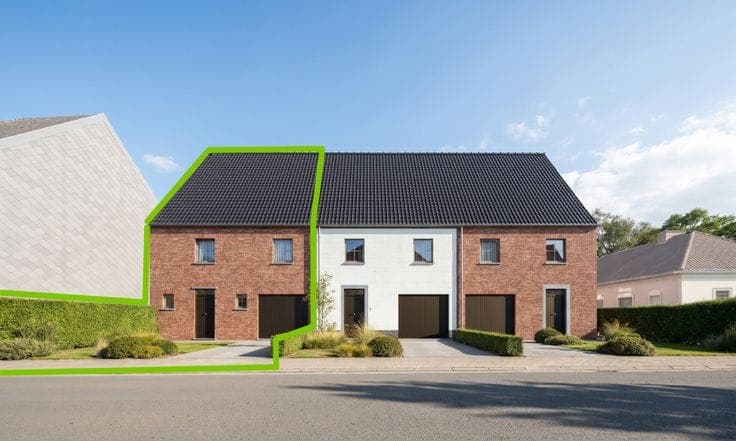 Energy-efficient new-build home in traditional style with s…