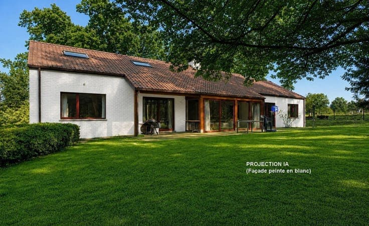 Spacieuse villa avec chambres/sdb au rez