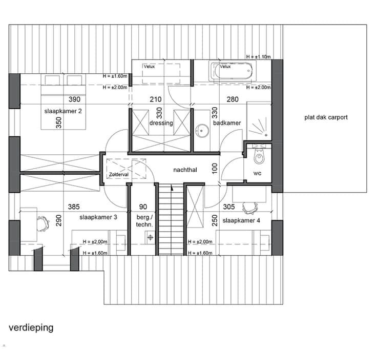 Nieuw te bouwen open bebouwing te Buggenhout