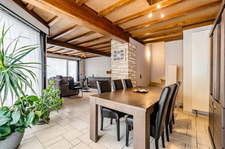 Family home with 3-4 bedrooms and green views in Kerksken