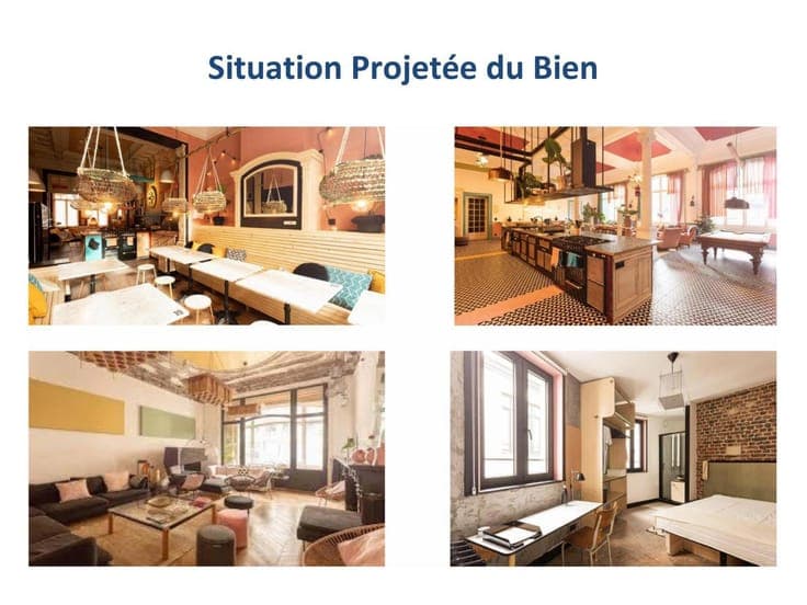 MIXED-USE BUILDING in need of renovation