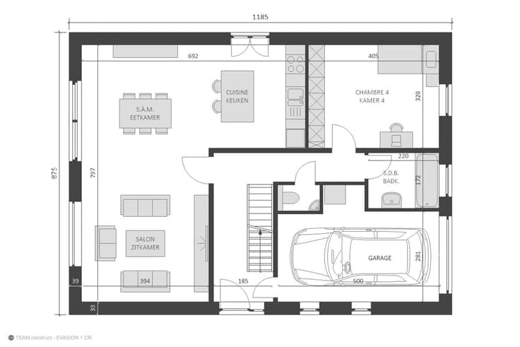 House in Court-Saint-Etienne