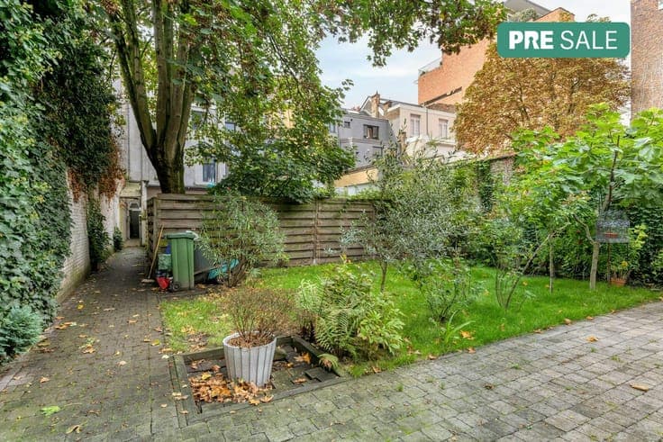 Unique city home with spacious garden for sale in Antwerp